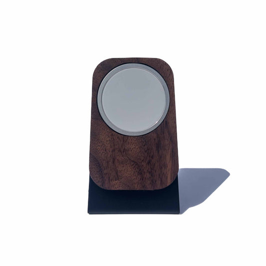 MagSafe Stand - Walnut on Black