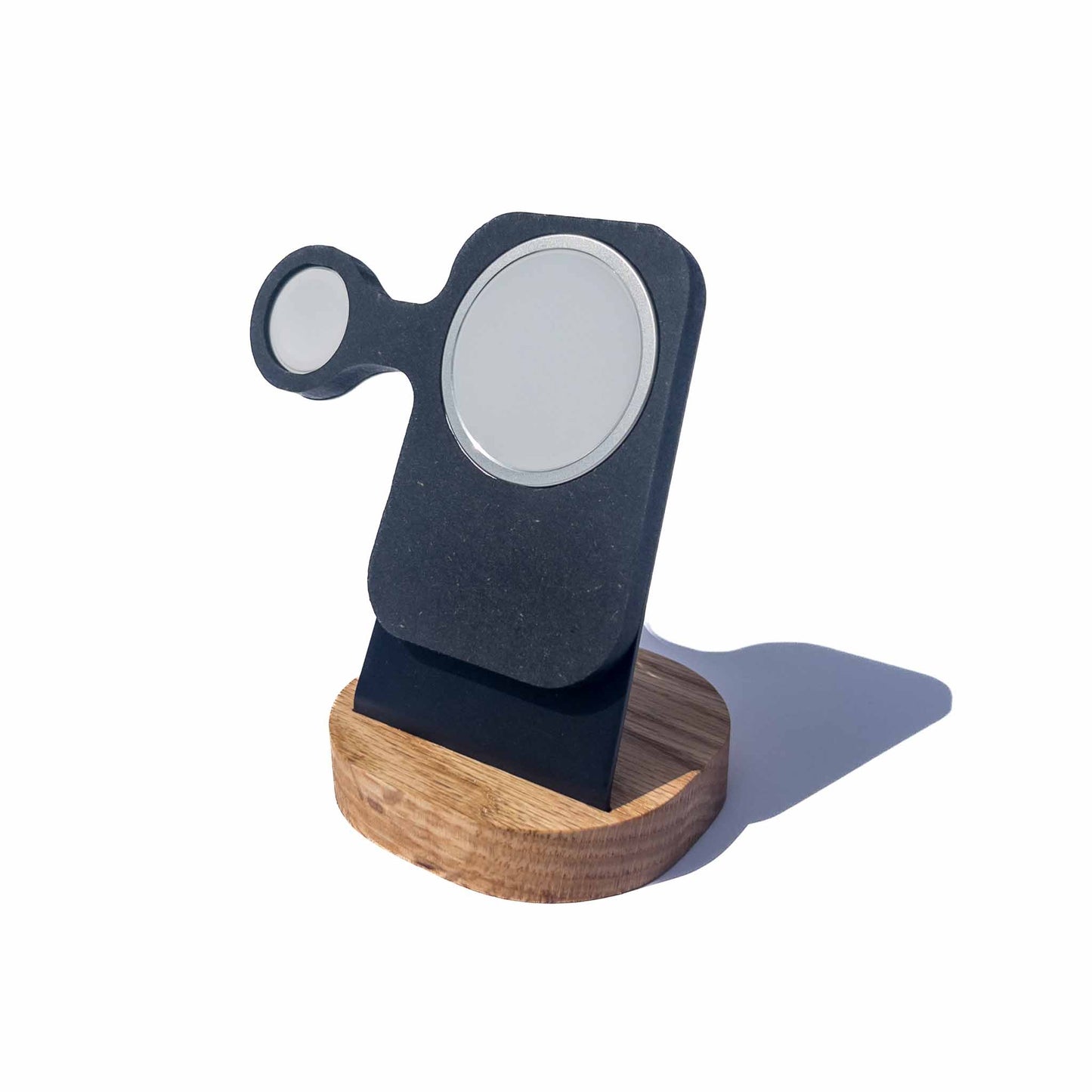 Oaky Phone + Watch Stand with Weighted Base