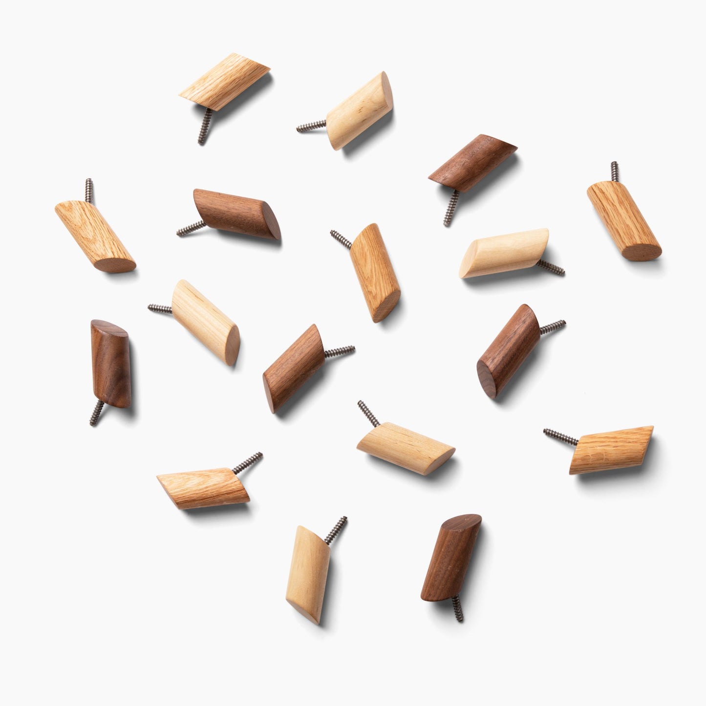 Hardwood Wood Hooks for Walls