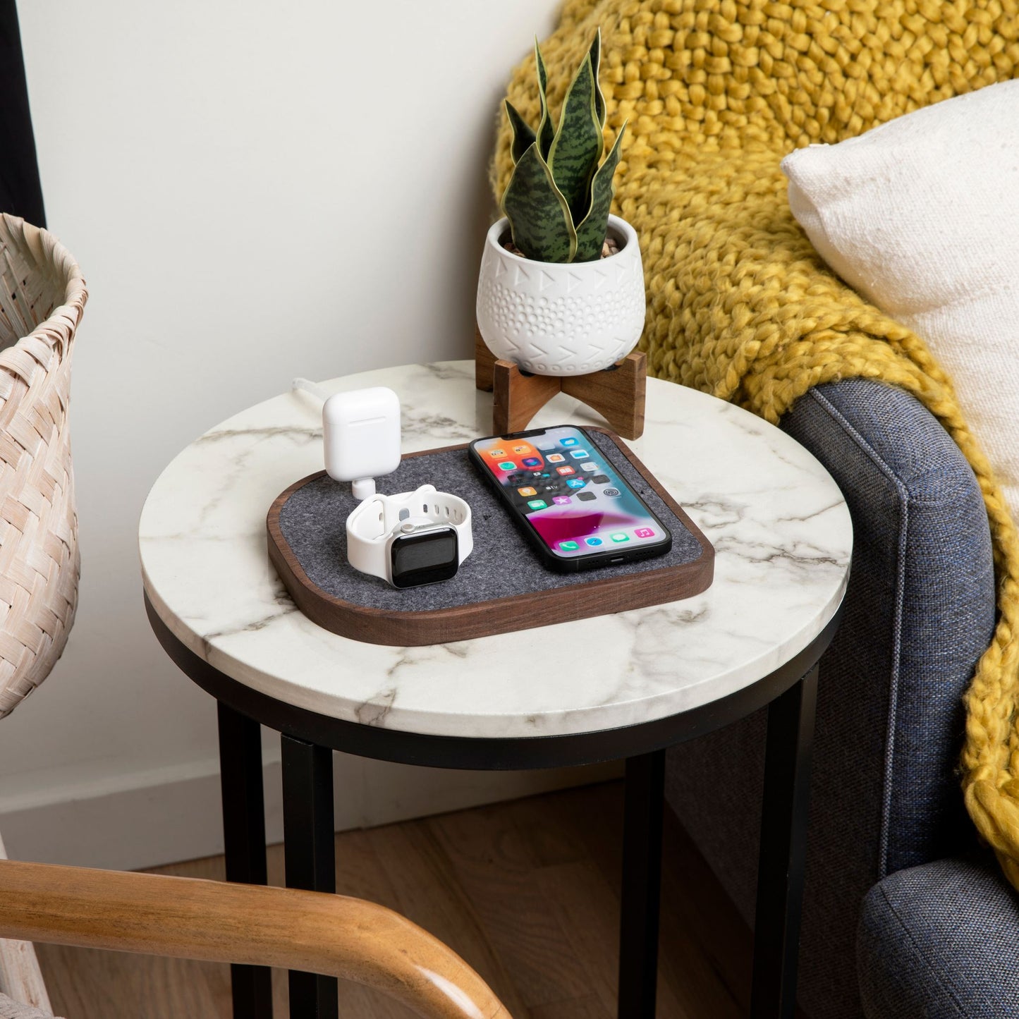 3-in-1 Charging Station with Lightning or USB-C