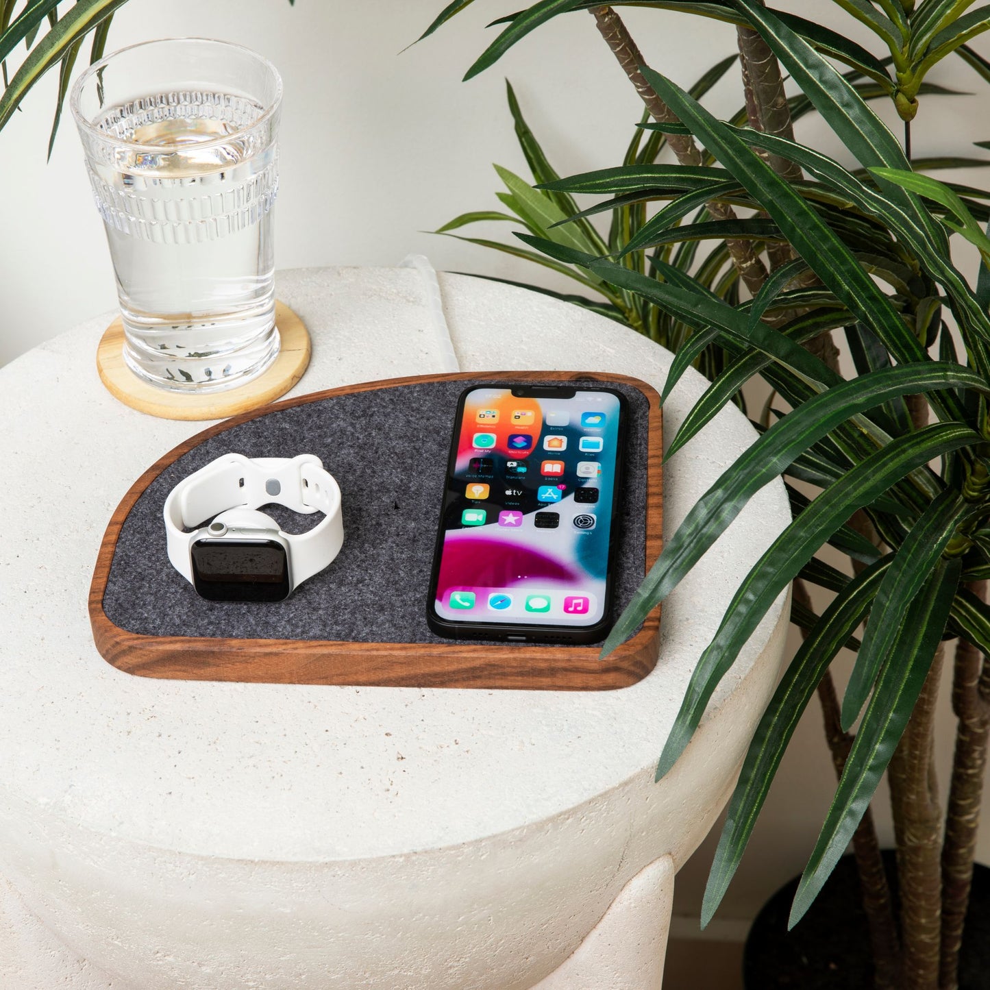 Phone and Watch Charging Station